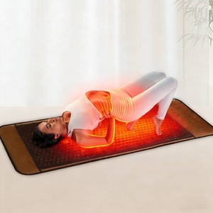 Tapis de yoga <span class=keywords><strong>chauffant</strong></span> en tourmaline, <span class=keywords><strong>matelas</strong></span> thermique pour canapé avec température réglable, coussin <span class=keywords><strong>chauffant</strong></span> électrique antidérapant pour exercices de fitness - Product Image 1