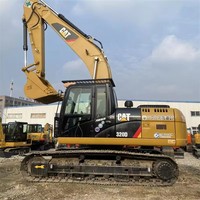 Excavatrice sur chenilles d'occasion CAT 320D2L Caterpillar 20 tonnes, moteur d'origine, bon état, prête à être expédiée