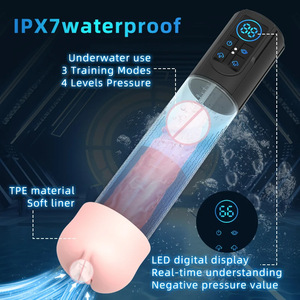 Automatische Luft Wasser Extender Vakuum Absaugung Elektrische männliche Penis vergrößerung pumpe <span class=keywords><strong>Adult</strong></span> Sexspielzeug für Männer Dick Vergrößerung Erektion - Product Image 6