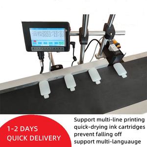 <span class=keywords><strong>Imprimante</strong></span> à jet d'encre industrielle portative de logo de codes-barres d'écran tactile de transport de bande de convoyeur automobile - Product Image 2