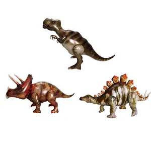 Dinosaur Party Supplies 3D Dinosaur Foil Balloons Alumínio Mylar Helium Jungle Balloons para Birthday Party Jungle Party supplie