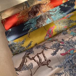 Tela Textil para el Hogar con Diseño Nuevo de 2023, Estilo <span class=keywords><strong>Vintage</strong></span> Chino, Jacquard de Alta Precisión con Patrón Animal, Opaca, para Ropa - Product Image 6