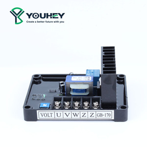 Régulateur de tension AVR GB170 380V en cuivre brossé monophasé/triphasé avec affichage LED pour groupes électrogènes diesel AC SVC - Product Image 4