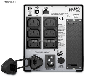 <span class=keywords><strong>APC</strong></span> SMT1500I CH 1500VA 1000W <span class=keywords><strong>UPS</strong></span> Interactivo de Línea, Onda Sinusoidal Pura, AVR, Pantalla LCD, SmartSlot con 8 Tomas IEC 320 C13 - Product Image 3