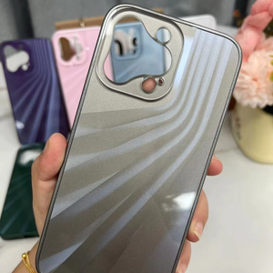 New hot-bán Ag điện thoại Cover quay lại thứ hai thay đổi 16 ánh sáng dầu 2 trong 1 rực rỡ màu rắn điện thoại di động bìa cho iPhone 16 15 - Product Image 4