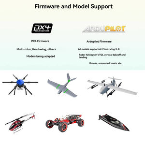CUAV V5 + controle de voo Pixhawk Open-source Unmanned Veículo Aéreo Comercial PIX4 Asa Fixa Modelo Aeronaves Autopilot - Product Image 3