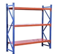 Scaffale a trave incrociata industriale dedicato per magazzini con supporto portante in acciaio per Pallet ripiani rivestiti in polvere