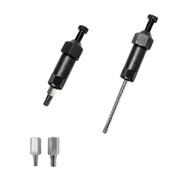 Kit de déboucheur manuel pour tuyaux de graissage avec adaptateurs M6, M8, M10 pour raccords de graissage bouchés