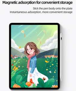 <span class=keywords><strong>ปากกา</strong></span>สไตลัสโลหะแบบสัมผัสพร้อมโลโก้สั่งทำ <span class=keywords><strong>ปากกา</strong></span>แม่เหล็กสำหรับแท็บเล็ต ใช้ได้กับ Android และ iPhone สำหรับวาดเขียน - Product Image 5