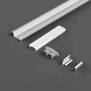 New Product T-Slot Aluminium 15Mm Recessed Aluminum Profile For Led Strips