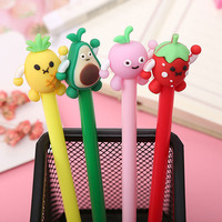 Bolígrafos de Gel con Diseño de Dibujos Animados, Personalizados KAIX, Regalos Promocionales, Bolígrafos de Silicona con Forma de Animales, con Logotipo Personalizado para Niños y Estudiantes