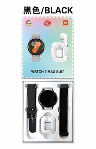 Montre Connectée Dual Band Watch <span class=keywords><strong>7</strong></span> Max Suit 2 en 1 avec Écouteurs TWS Transparents Montre Intelligente Reloj Inteligente Watch7 Max Suit - Product Image 5