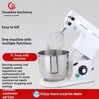 Outils de cuisson aux œufs multifonctionnels Mélangeur d'aliments Agitateur automatique Whipper Crème fouettée Beurre Lait