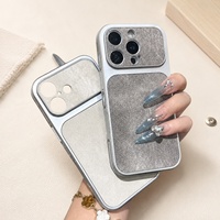 Coques de téléphone de luxe à motif denim antichoc pour iPhone