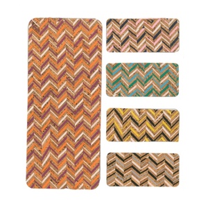 10 Panneaux <span class=keywords><strong>de</strong></span> liège naturel autocollants 11,8x8,26 pouces pour bricolage, sous-verres, décoration murale, tableaux d'affichage et loisirs créatifs - Product Image 3