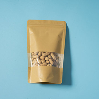 Sac d'emballage alimentaire en plastique Transparent refermable avec fermeture éclair