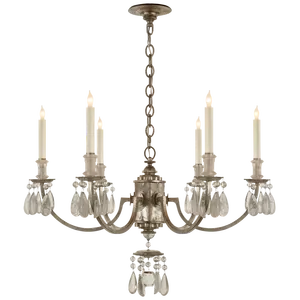 Lustre Elizabeth Chandelier rétro Lustre en cristal polyédrique Plafonnier pour entrée salon salle à manger