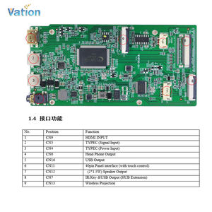 W5BFHD-EV1 <span class=keywords><strong>eDP</strong></span> 40pin 30pin panneau 2560x1600 2K carte contrôleur TYPE-C avec hdm-input/TYPE-C/usb-touch/<span class=keywords><strong>AUDIO</strong></span> - Product Image 4