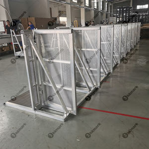 Kkmark Direct Deal CBHQ pieghevole evento portatile spettacolo in alluminio barriere della polizia Mojo barricata palco controllo folla barriera - Product Image 6