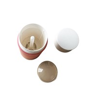 Contenants en plastique recyclé à double couche PP personnalisés de 30/50/75/100g pour déodorant et crème solaire en stick