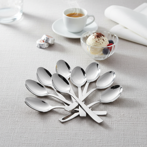 12 pezzi. cucchiaini da dessert o da caffè in acciaio inox "Hotel" 15,5x4 cm (Monix M203007) - Product Image 3