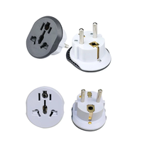 Convertisseur EU 16A 250V Prise EU universelle AU US UK CN vers EU Adaptateur de voyage européen Prise de courant
