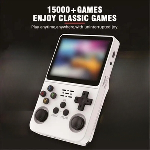 Console de <span class=keywords><strong>jeux</strong></span> vidéo portable rétro Open Source R36S wifi, consoles de <span class=keywords><strong>jeux</strong></span>, écran portable de 3,5 pouces, lecteur vidéo de poche R35S, 128 Go de <span class=keywords><strong>jeux</strong></span> - Product Image 4