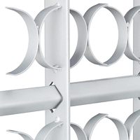 Rejas de Seguridad para Ventanas de Acero Galvanizado Extraíbles de 450 x 700-1050 mm, Protección Antirrobo para Exteriores, Venta al por Mayor