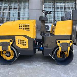 Mini rouleau de route diesel simple à double tambour compacteur 1 tonne-3 tonne compacteur à rouleaux vibrants moteur pompe à noyau - Product Image 4