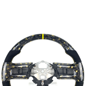 Volant intérieur en fibre de carbone forgé pour <span class=keywords><strong>Ford</strong></span> <span class=keywords><strong>Mustang</strong></span> 2008 2009 2010 2011 2012 2013 - Product Image 4