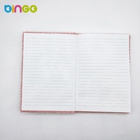 Vente en gros de fournitures scolaires Kawaii Agenda quotidien Journal Notebook personnalisé mignon Bloc-notes Cadeau de papeterie