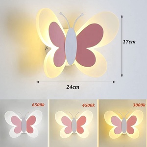 Factory Hot Sale Modern Form Cartoon Kids <strong>Wall</strong> Lamp Acrylic and Iron <strong>LED</strong> <strong>Dimmable</strong> Bedroom Bedside <strong>Wall</strong> <strong>Light</strong> - Product Image 5