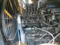 Compresseur d'air diesel remorquable d'occasion en bon état, compresseur d'air à vis mobile en vente