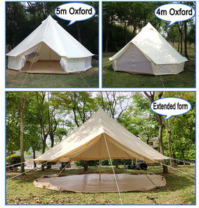 Tienda de lona de alta calidad para acampar, pirámide de yurta de desierto para hotel - Product Image 5