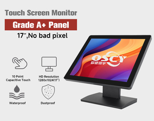 <span class=keywords><strong>Moniteur</strong></span> à écran plat de <span class=keywords><strong>17</strong></span> <span class=keywords><strong>pouces</strong></span> avec écran tactile capacitif nouveau produit mural - Product Image 2