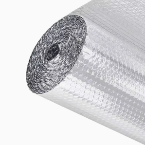 Film bulle en aluminium ignifuge pour l'isolation thermique des serres, matériau réfléchissant double feuille ignifuge - Product Image 4