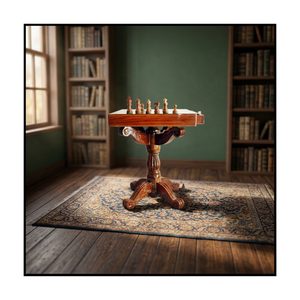 Handmade Wooden Chess Board Game with Carton Box Packaging <b>Entertainment</b> Table for Strategy & Fun - Product Image 1