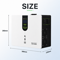 Système de stockage d'énergie domestique ultra-compact de 2 kWh, machine tout-en-un, installation facile