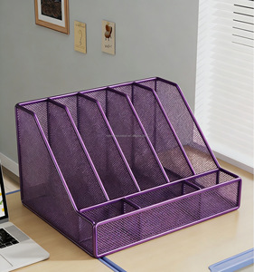 Étagère à livres multifonctionnelle en métal de haute qualité à prix avantageux pour la bibliothèque, la maison, l'appartement, l'école, le bureau - Product Image 5