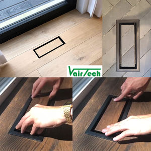 Металлическая напольная вентиляционная решетка OEM 10x4 дюйма, встраиваемая, для систем ОВКВ - Product Image 3