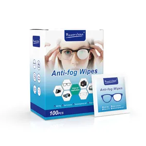 Toalhetes para óculos Óculos descartáveis Limpeza Anti-fog Car Wipes Anti-fog Car Wipes para Lentes