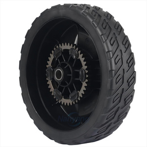 Lawn Mower <b>Wheels</b> 8 Inch Front <b>Wheel</b> Assembly Replacement 44710-VR8-N00ZA Lawn Mower <b>Plastic</b> <b>Wheels</b> - Product Image 2