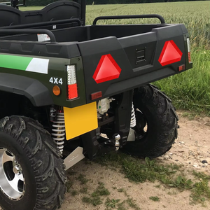 الجذع المصد الخلفي عالية الرؤية ليلة الجسم عاكس الشريط مثلث الشارات العاكسة للدراجات النارية - Product Image 5