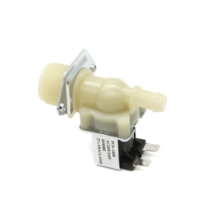 Válvula Solenoide de Entrada para Lavadora de 6-12 mm, Válvula de Agua Normalmente Cerrada para Lavavajillas, Válvulas de Llenado de Pulso de CC12V/24VCA/220V - Product Image 1