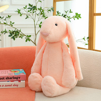 Peluches Lapin à Longues Oreilles, Compagnons pour Enfants, Cadeaux Promotionnels d'Entreprise, Animaux en Peluche Unisexe, Vente en Gros