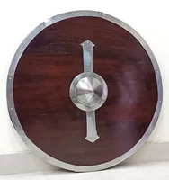 Viking Quadrant Berserker Handmade Wooden Shield 36" Armor
