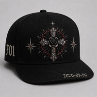 Cappello Snapback con Visiera Curva, Stampa Personalizzata, 5 Pannelli, Stile Trucker, Frontale in Schiuma, Rete Traspirante, Streetwear Urbano West Coast Gothic Chicano, Vendita all'Ingrosso