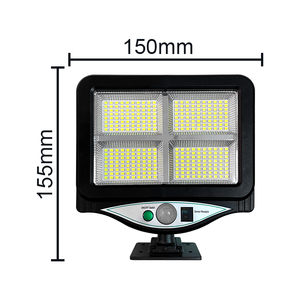 Panneaux solaires séparés pour cour, garage extérieur, lampes de rue à détection de mouvement, lampes murales à télécommande et rechargeables - Product Image 5