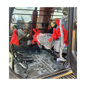 Mini pelleteuse sur chenilles HITACHI ZX70 d'occasion avec lame de bulldozer Pelleteuse hydraulique de 7 tonnes d'occasion - Product Image 4