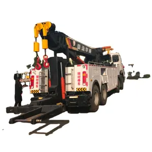 SINOTRUCK HOWO 20-50 rotador wrecker ton Heavy Duty Barato Caminhão de Reboque Do Caminhão De Recuperação